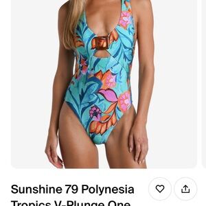 La Blanca V-Plunge One Piece Swimsuits